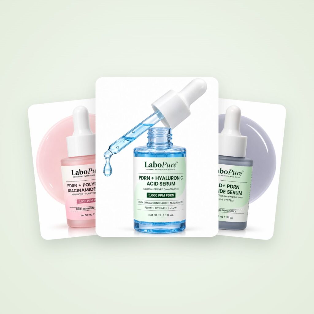 LaboPure PDRN Trio: the three PDRN serums